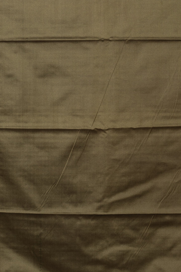 Pink and green designer semi silk saree