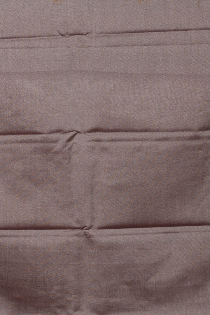 Honey brown soft silk saree