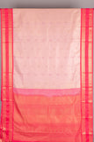 Shampoo pink soft silk saree