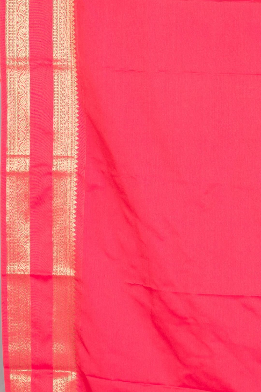 Shampoo pink soft silk saree
