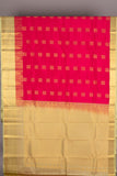 Barbie pink pure touch silk saree