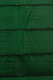 Brown and green silk saree