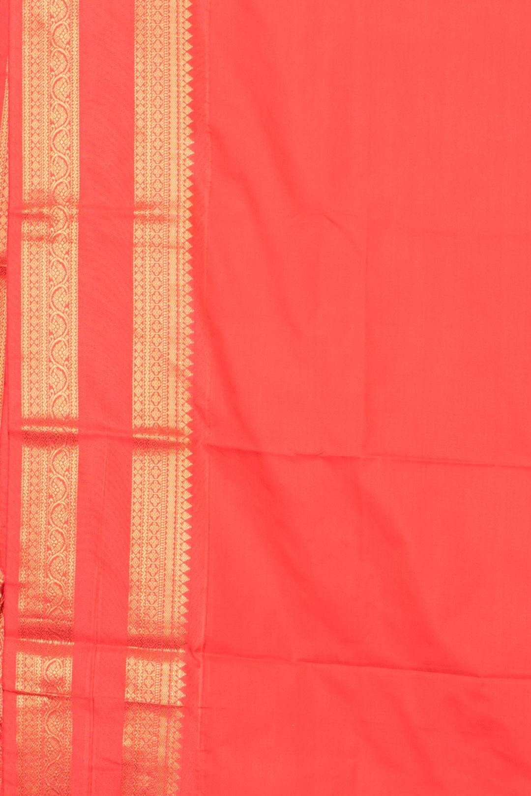 Mango yellow and peachish soft silk saree