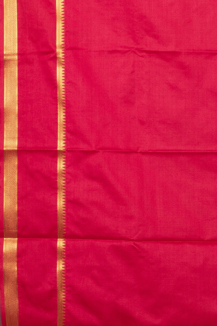 Pastel baby blue semi soft silk saree