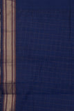 Blue ayiram putta Kanchi cotton saree