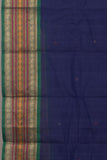 Blue and green Kanchi cotton saree