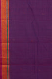 Purple pure Kanchi cotton saree