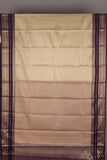Tissue and Jamun Purple semi silk saree