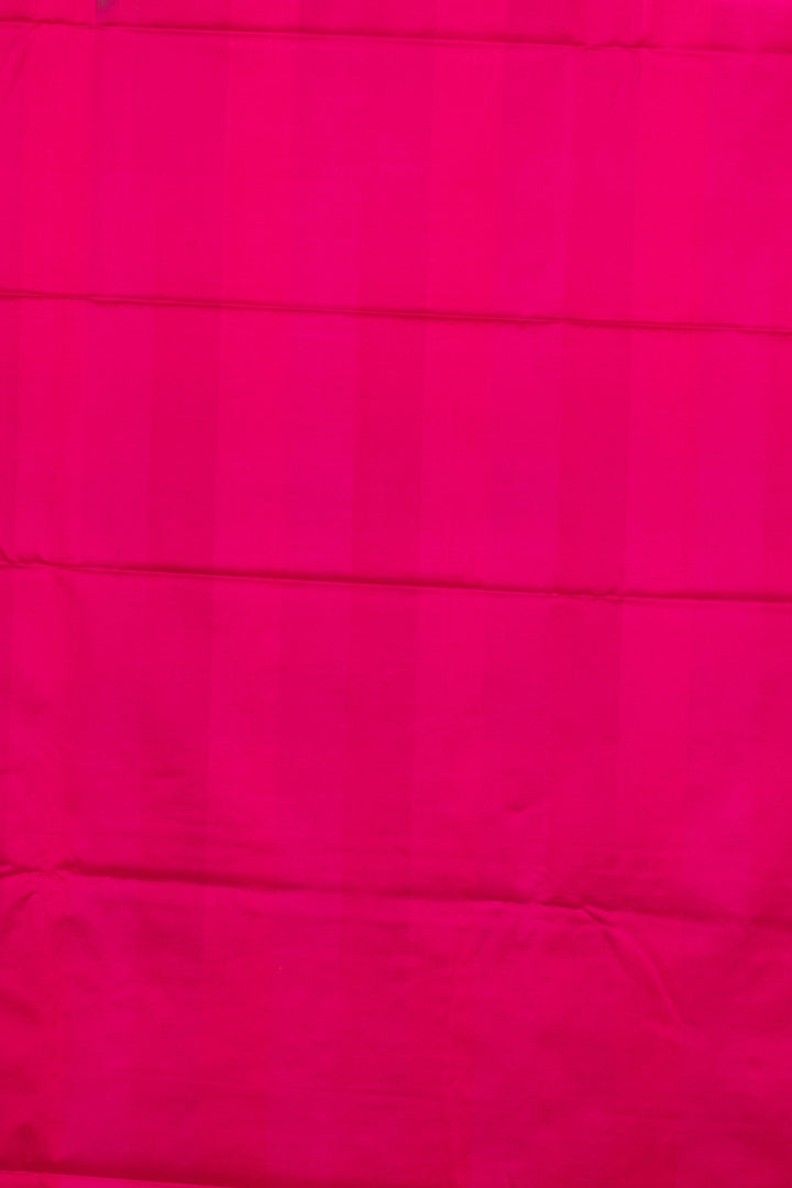 Multicolour and Pink Semi silk saree