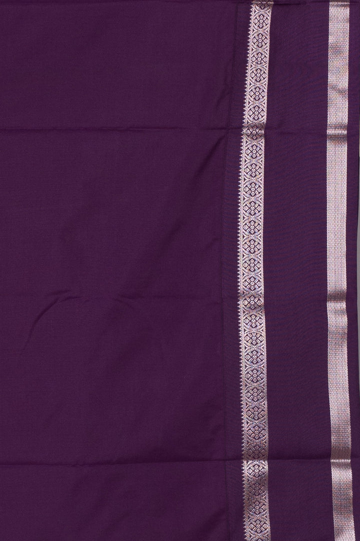 Turquoise soft silk saree