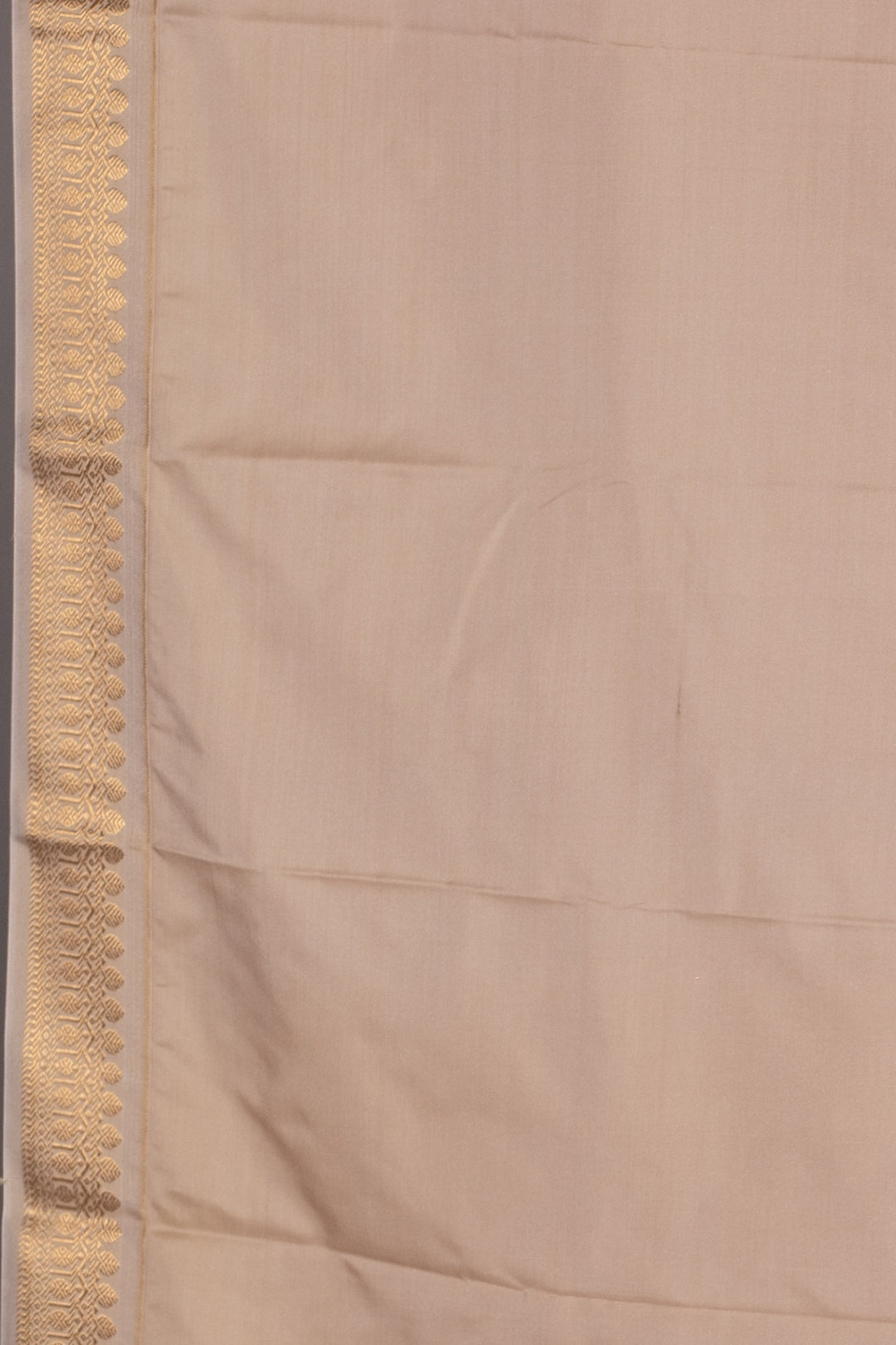 Rani Pink and Beige Semi Silk Saree