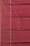 Bottel Green and Maroon Pure kanjivaram Silk Saree