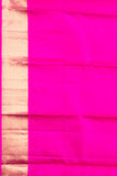 Royal Blue and Rani Pink Pure Kanjivaram Silk Saree