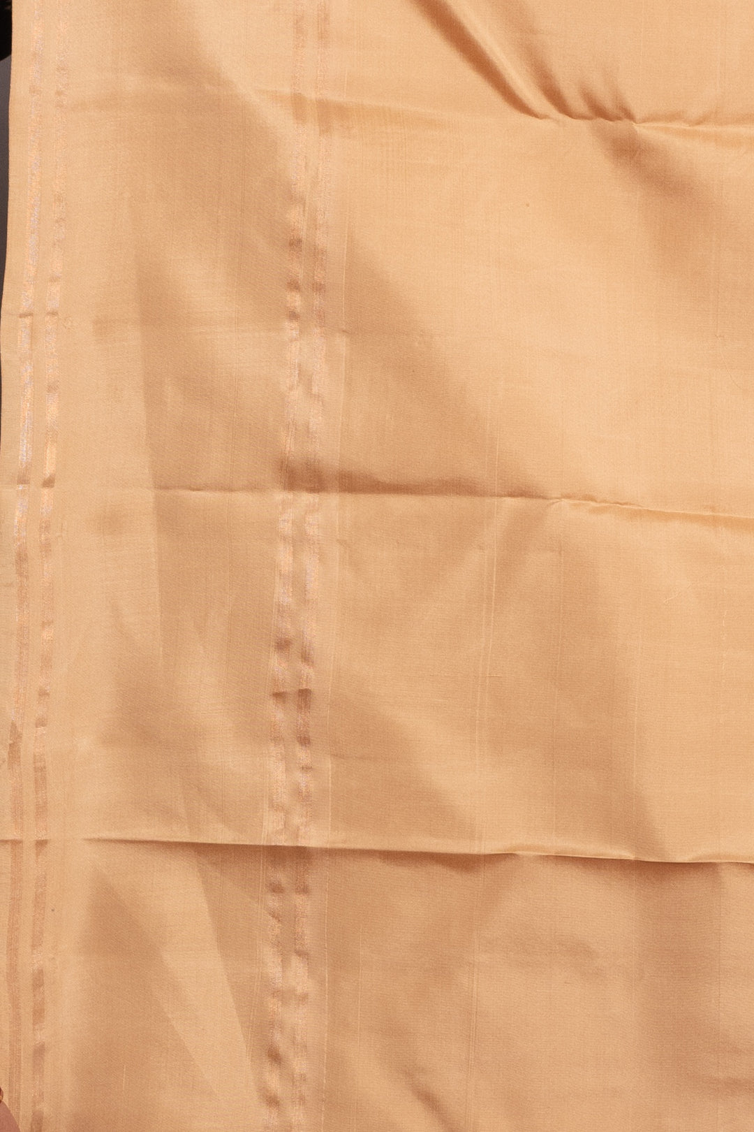 Orchid Purple and Latte Pure Kanjivaram Silk Saree