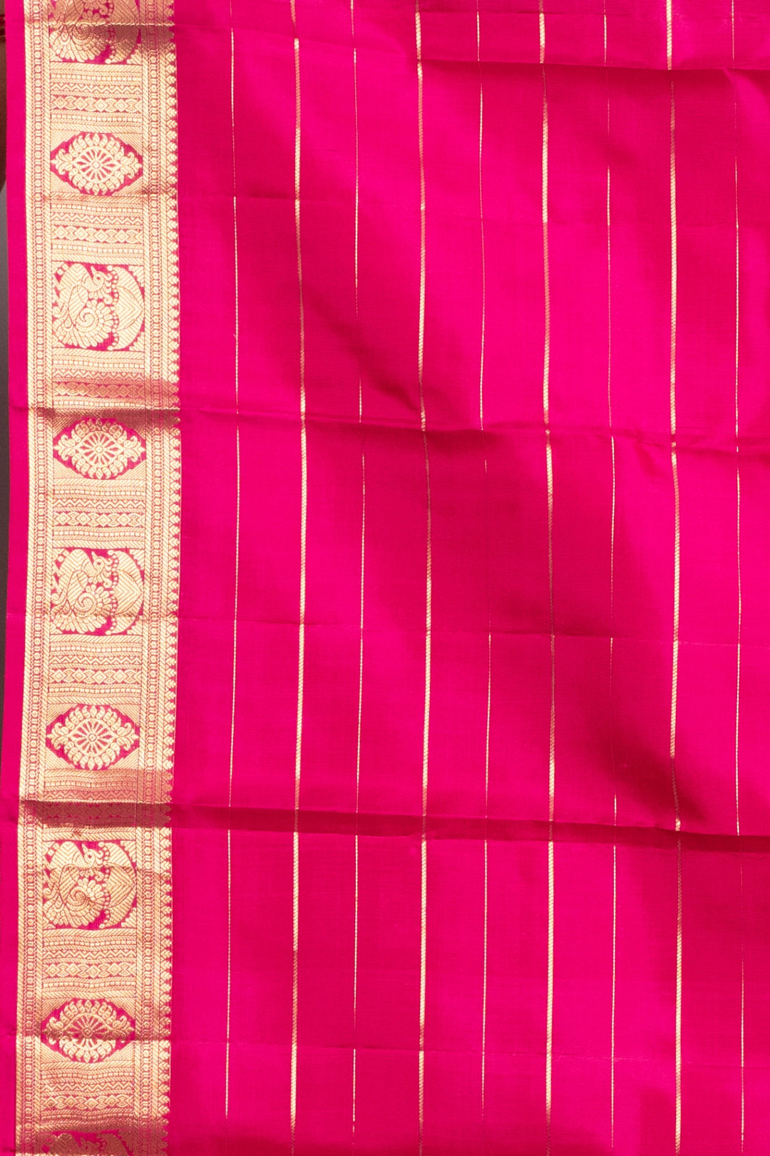Multi Colour Checks Pure Kanjivaram Silk Saree