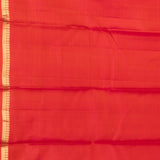 Dual Tone Orange pure silk saree