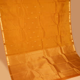 Turmeric Yellow Pure silk saree