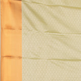 Light green semi silk saree