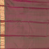 Dual Tone Pink and Dual tone green pure silk saree