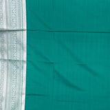 Lilac Lavender and Teal green soft silk saree
