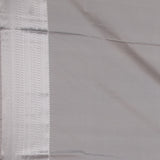 Grey and Cream white soft silk saree