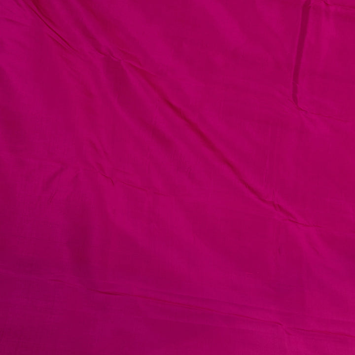 Royal Blue and Magenta pure touch silk saree