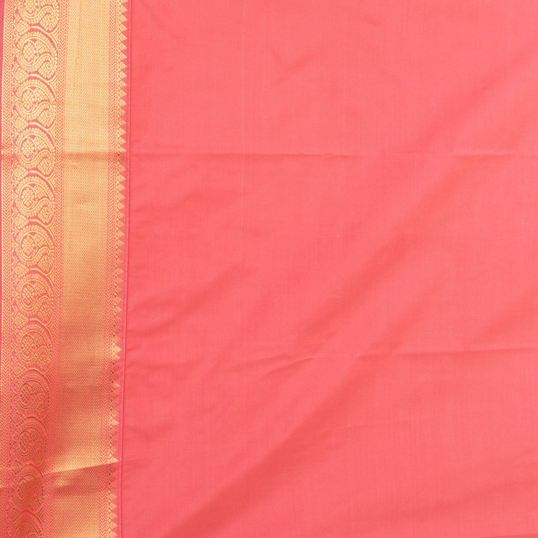 Steel grey and Dazzle pink soft silk saree