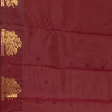 Dazzle pink and Maroon pure Touch silk saree