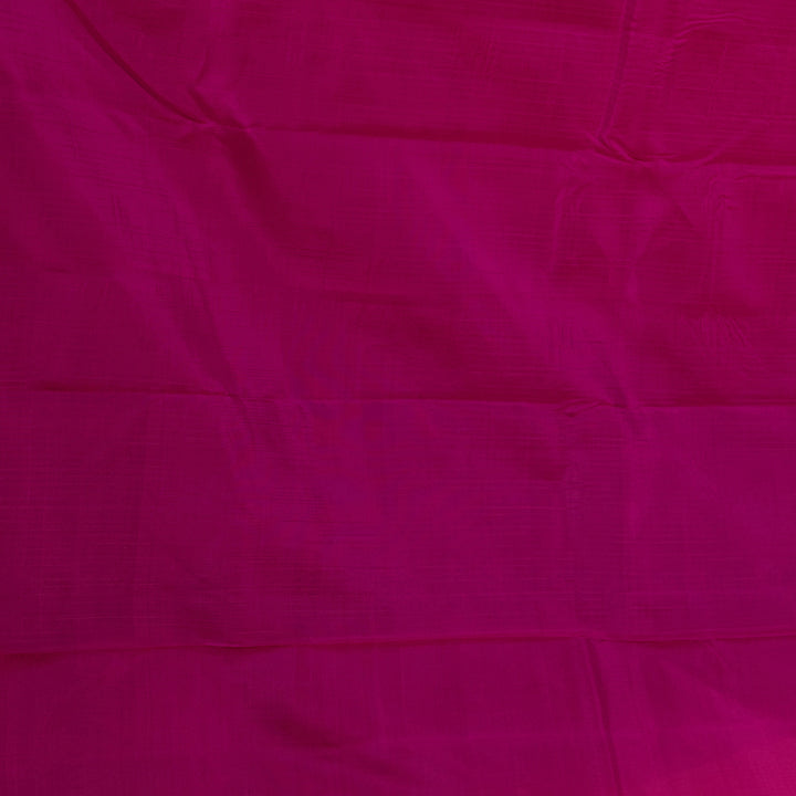 Bottle Green and Magenta Pure Touch silk saree