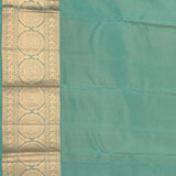 Pastel Green and Persian green Pure Touch silk saree
