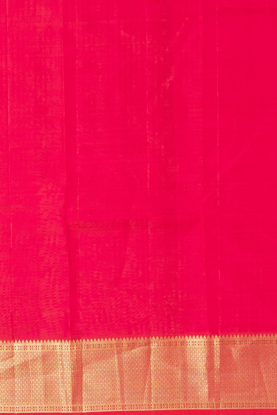 Raspberry Pink Pure Kanjivaram silk saree