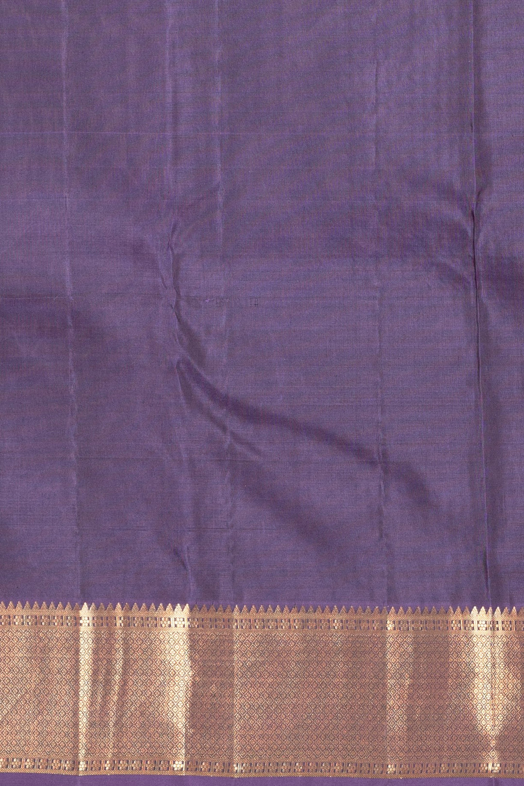 Berry Blue Pure Kanjivaram silk saree