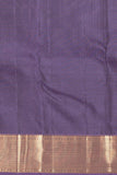 Berry Blue Pure Kanjivaram silk saree