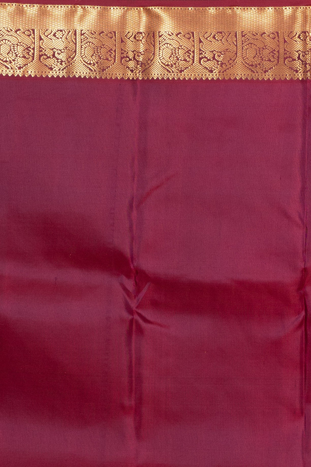 Pastel Rose and Maroon Pure Kanjivaram silk saree