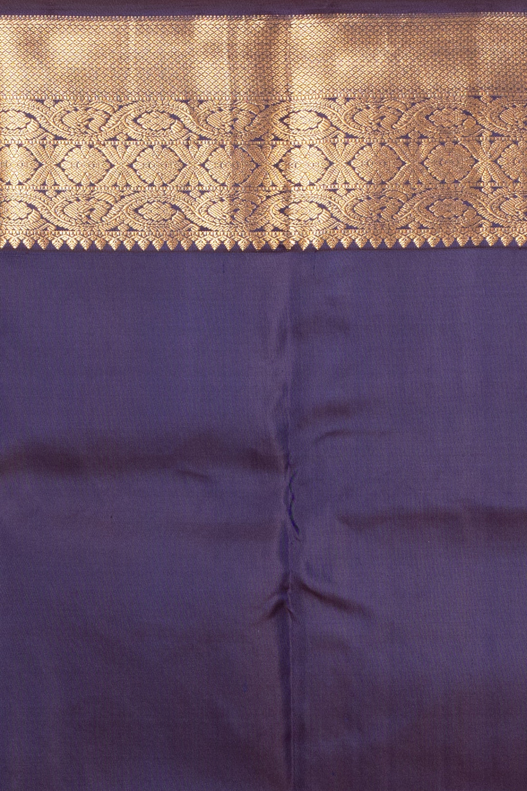 Apple Red and Midnight blue Pure kanjivaram silk saree