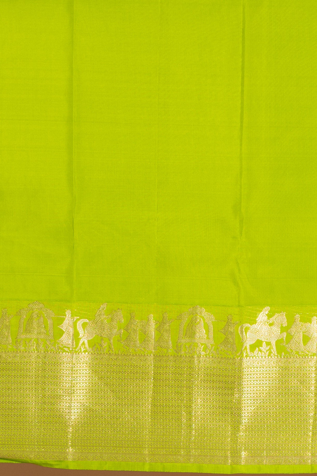 Green Kalyana oorvalam Pure Kanchi silk saree