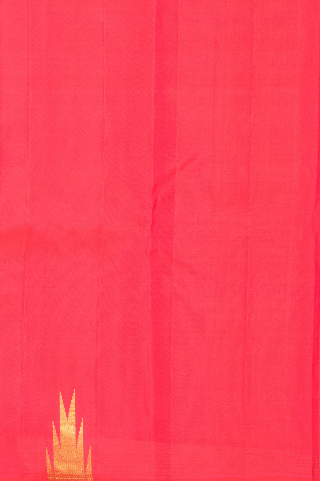 Dual Tone pink Temple Pure Kanchi silk saree