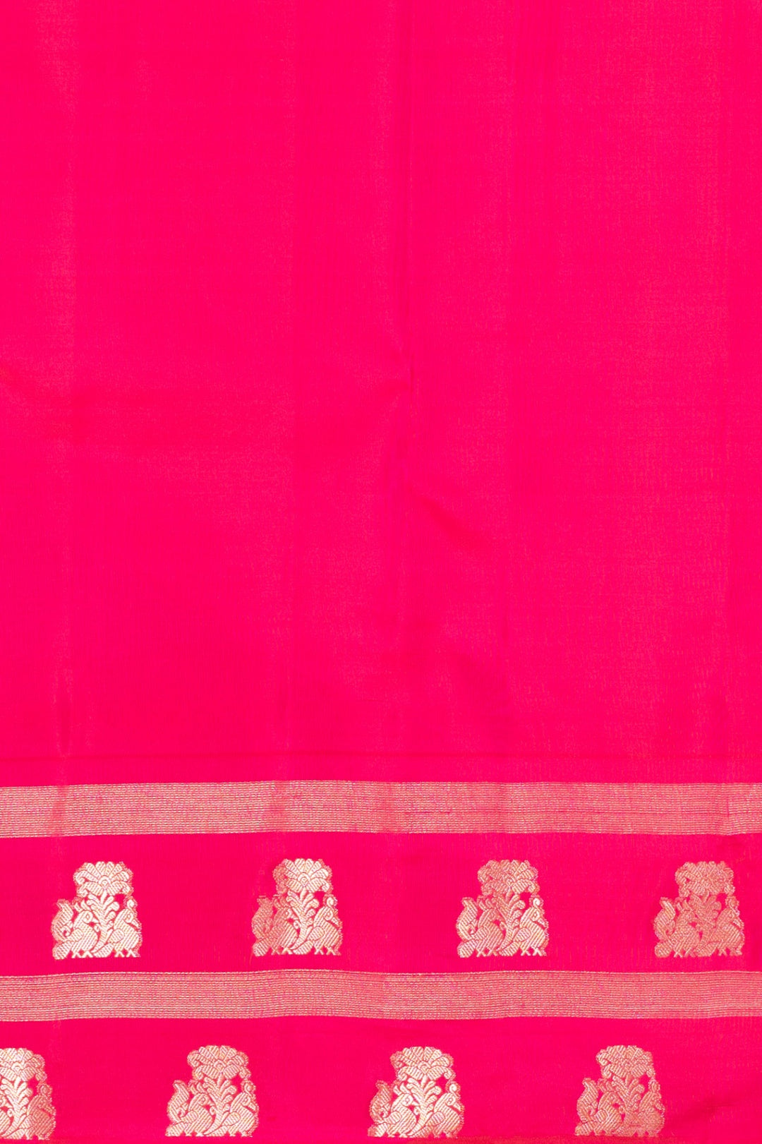 Egg Shall white and Pink Traditional Pure kanchi silk saree