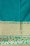 Violet and Teal green kanchi semi silk saree