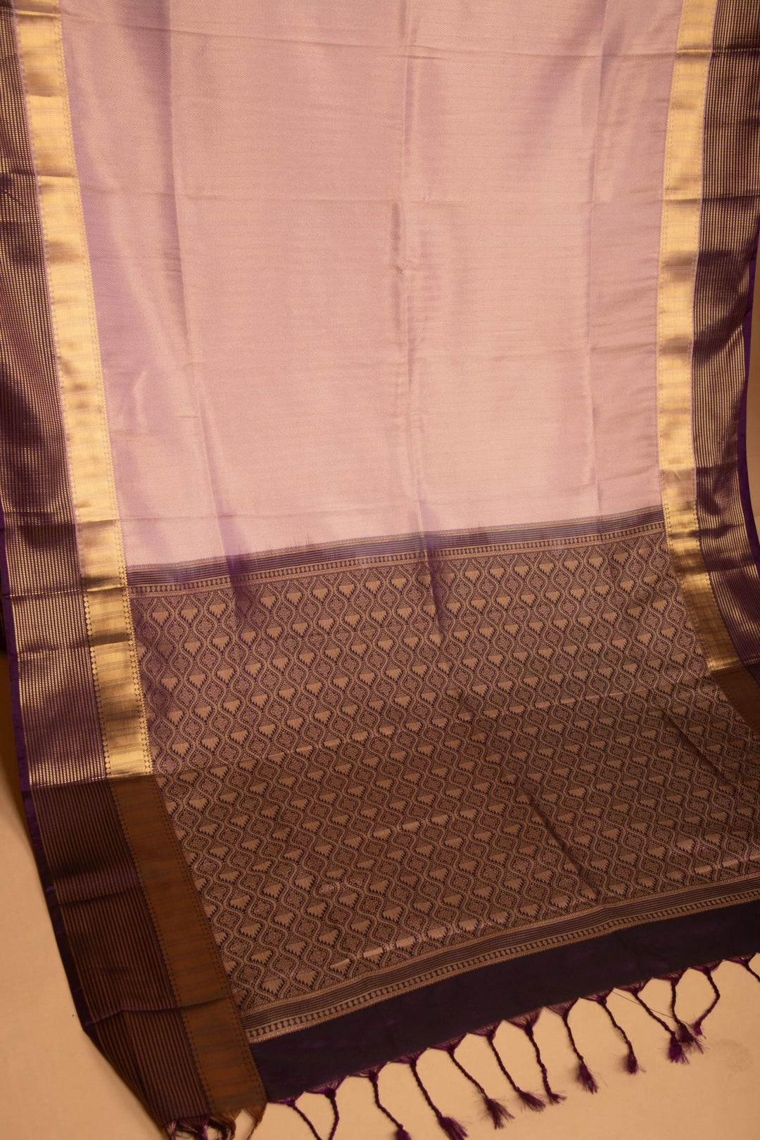 Onion pink and Purple soft silk saree