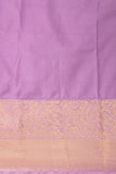 Dual Tone Pink and Lavender soft silk saree