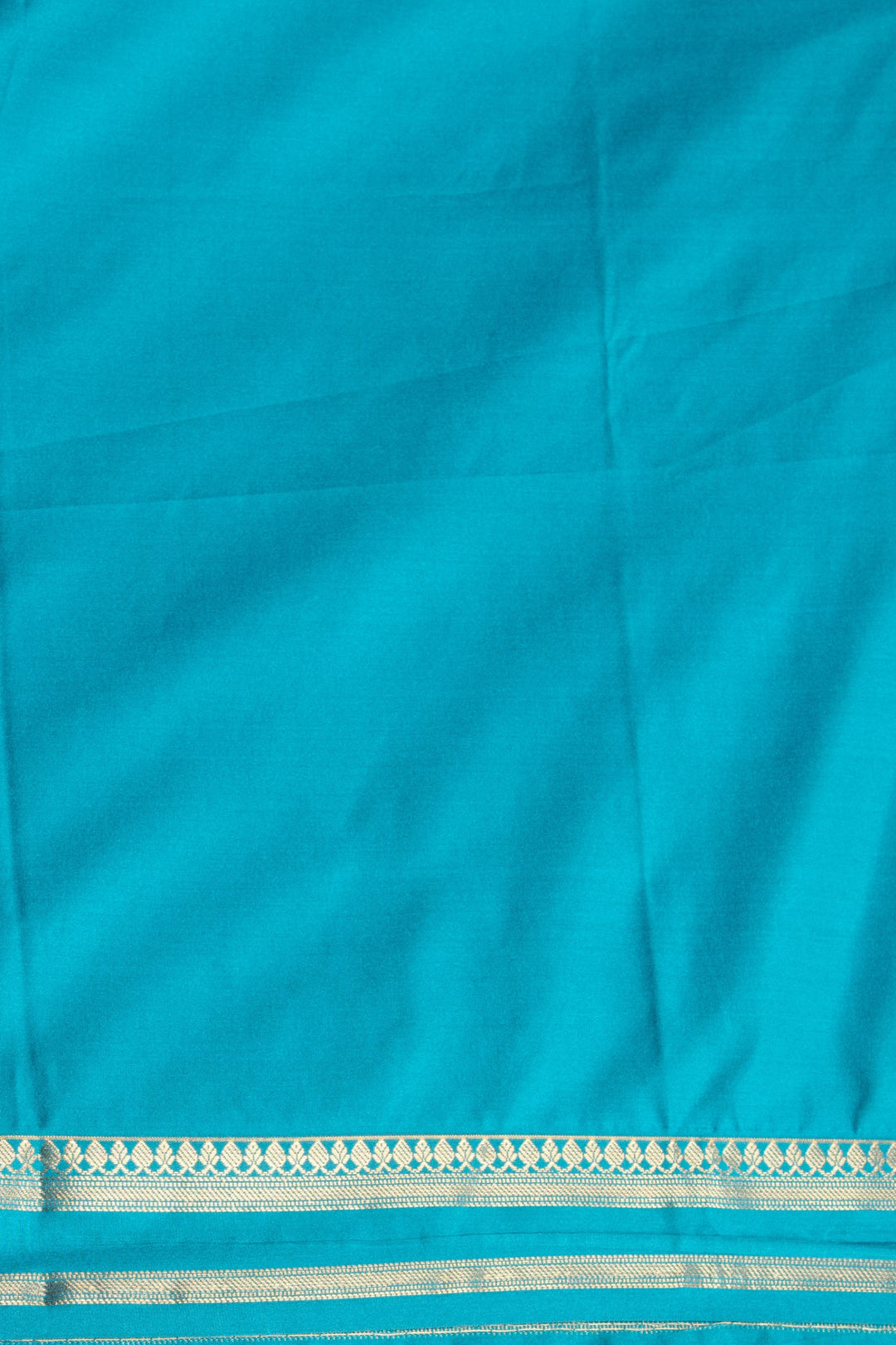 Rose and Rama Blue soft silk saree