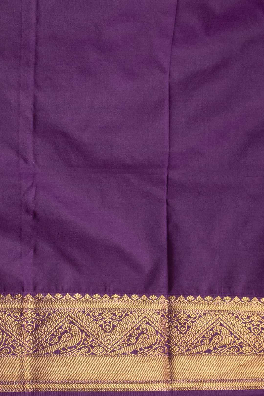 Dual Tone maroon and Purple soft silk saree