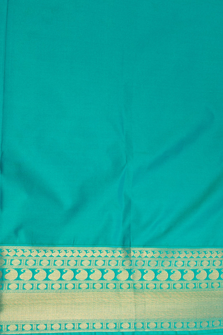 Rose Pink and Dual tone green Designer soft silk saree