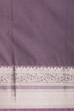 Dusky white and Dusky Lavender Vairaoosi soft silk saree