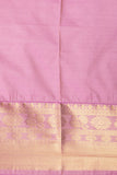 Pastel green and Mauve Lavender Designer soft silk saree