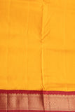 Turmeric Yellow 9 yard pure silk saree