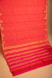 Peach Butta Pure Touch silk saree