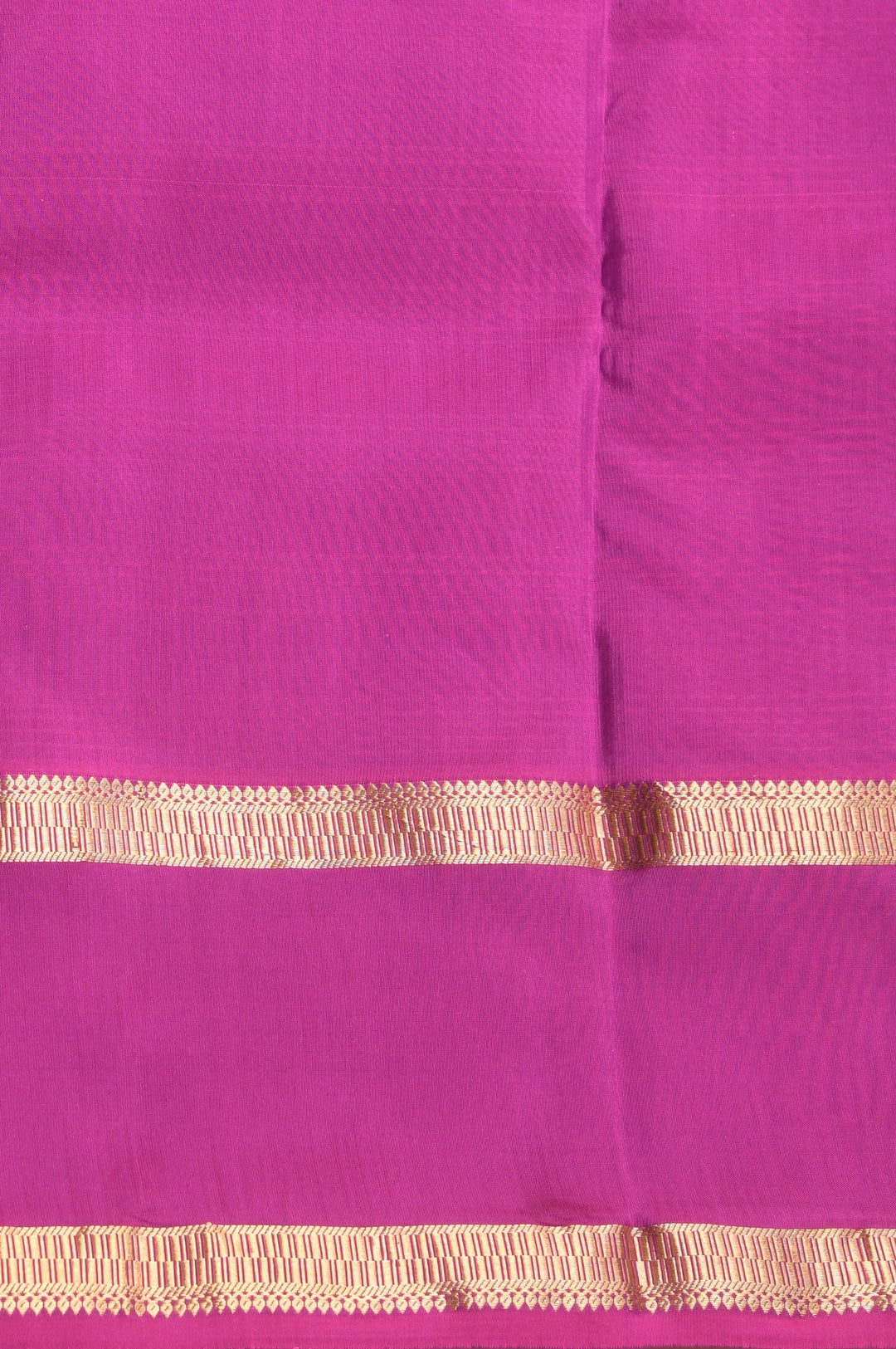 Peacock Green and Purple Checked Pure Touch silk saree