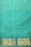 Royal Blue and Turquoise Blue kanchi Silk Cotton saree